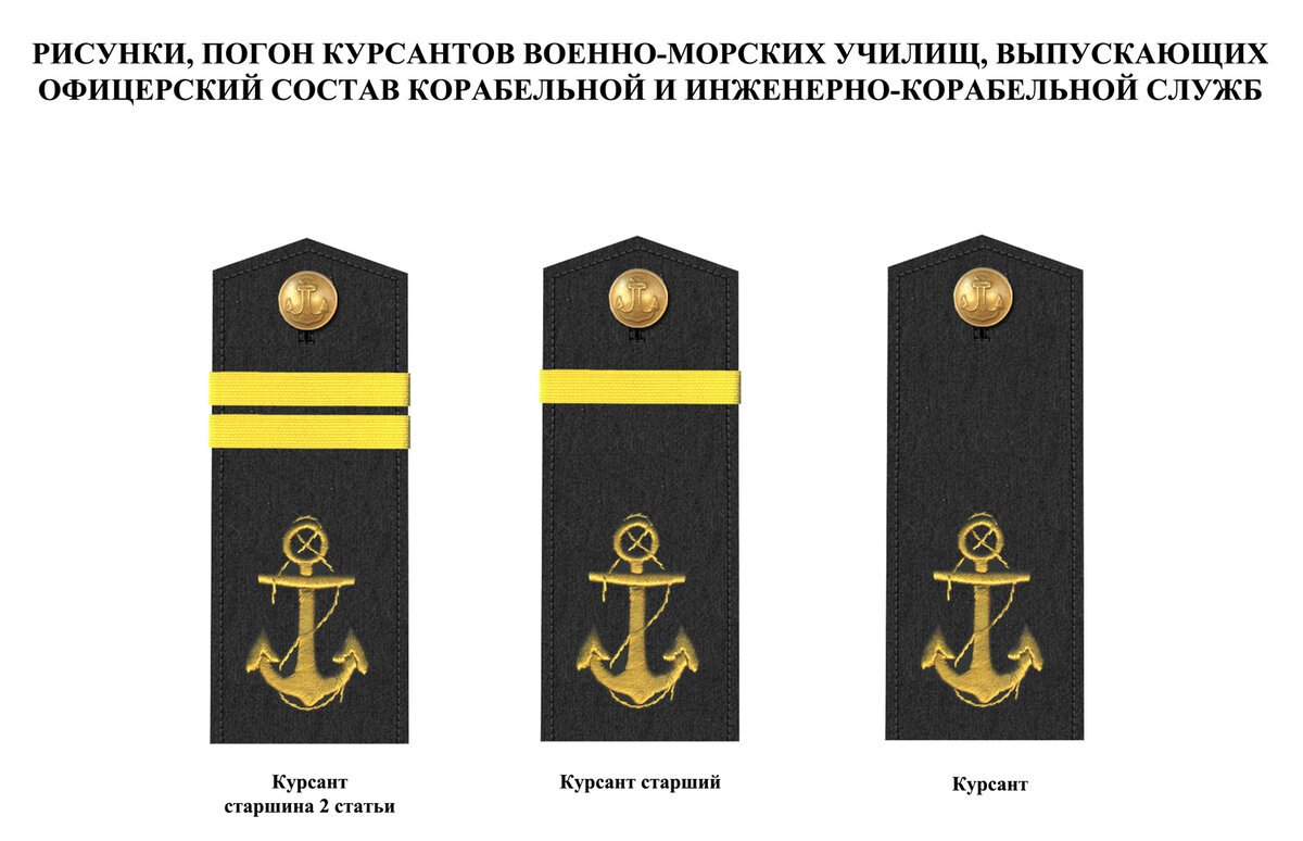 Морские погоны и звания в картинках