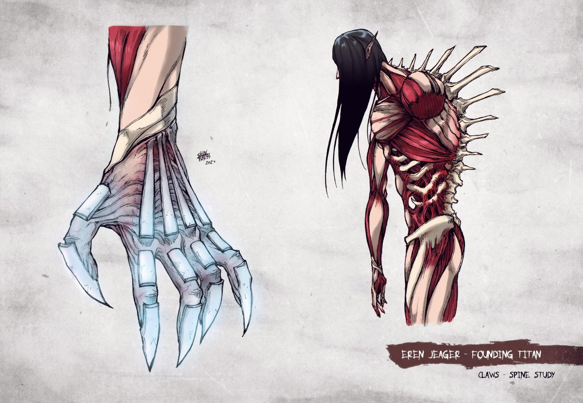 Eren founding Titan атака титанов