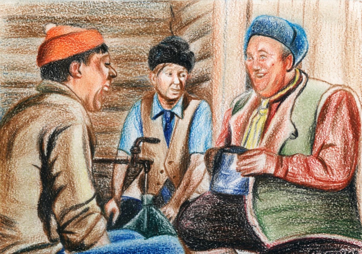 Самогонщики картежники