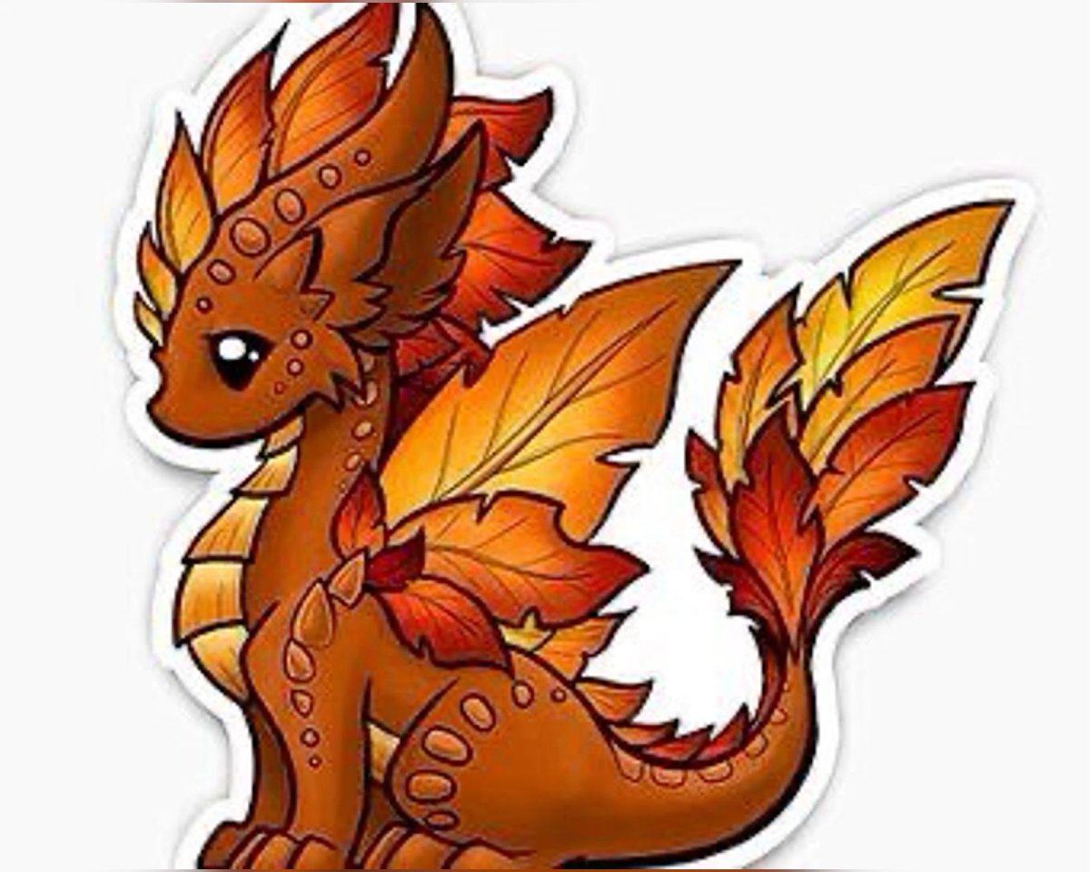 Autumn Dragon by Rebecca golins воздух