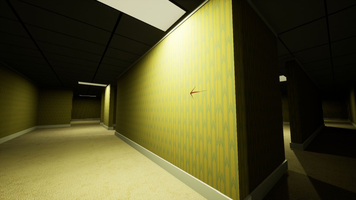 Закулисье backrooms уровень 0
