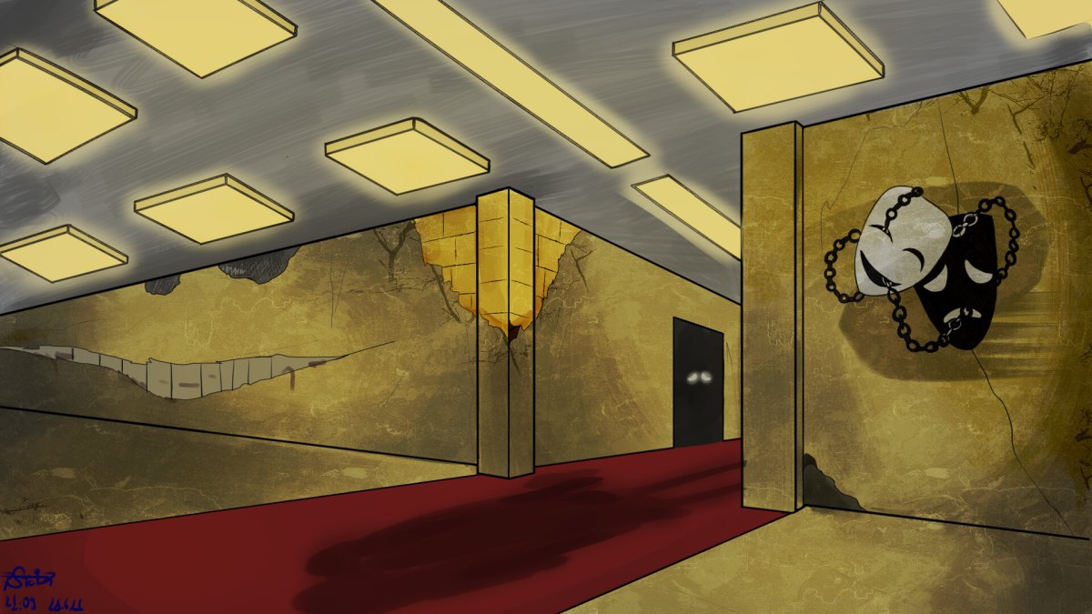 Backrooms арты
