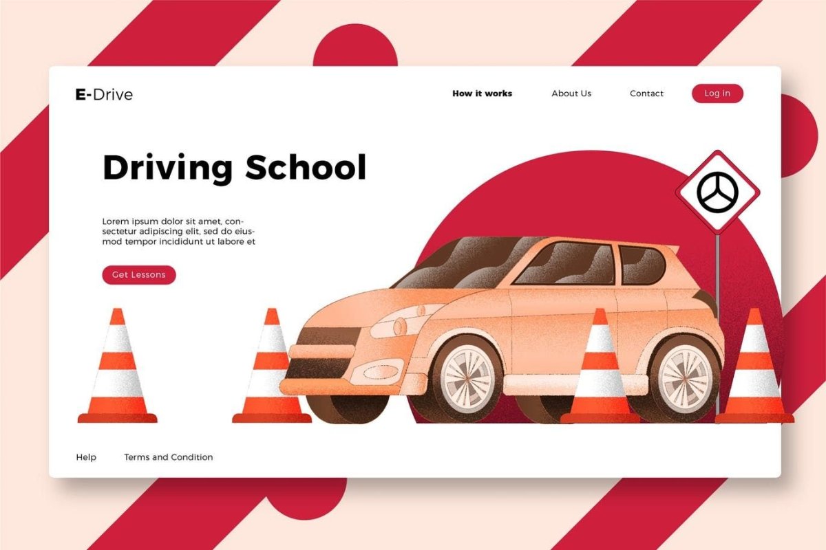 Driving School banner