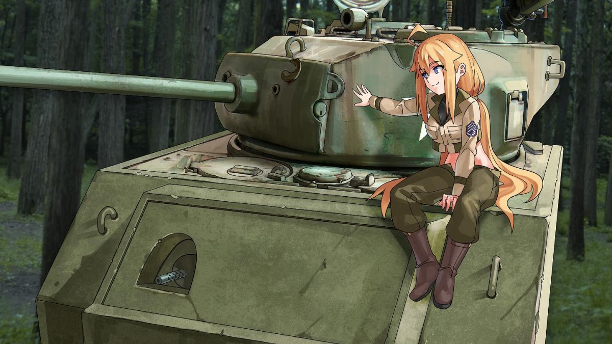 Су 152 аниме танкистки