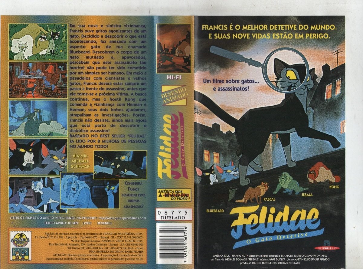 Приключения знаменитого кота-сыщика Felidae, 1994