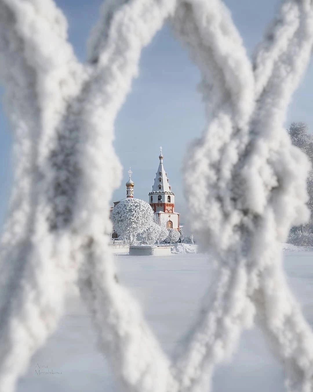 Морозный Иркутск