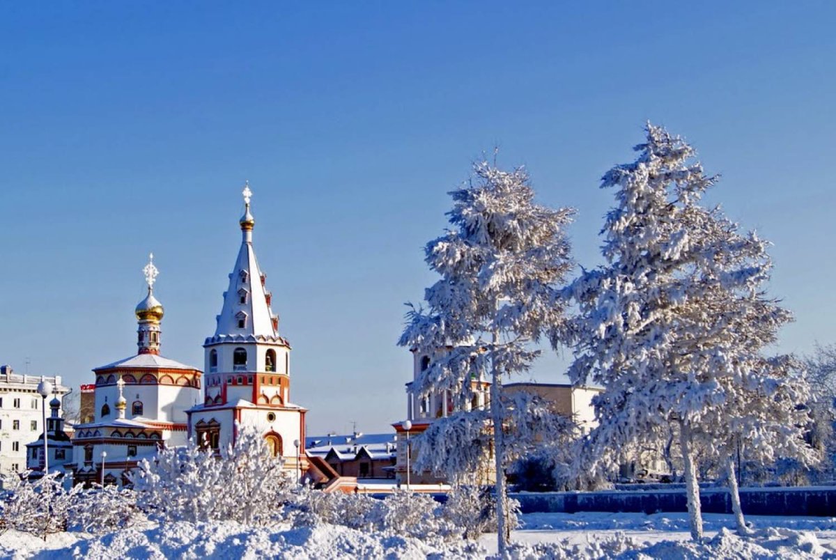 Иркутск обзорная экскурсия зима