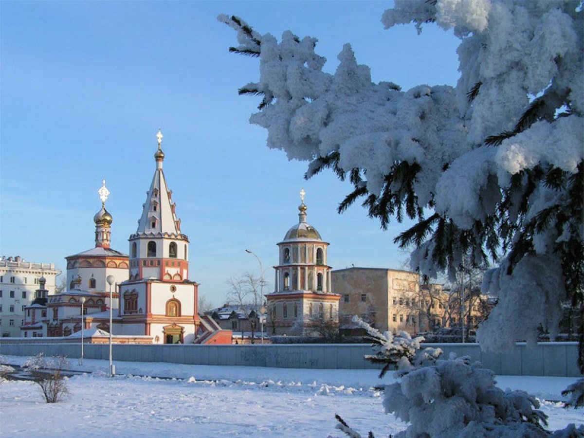 Зимний Иркутск