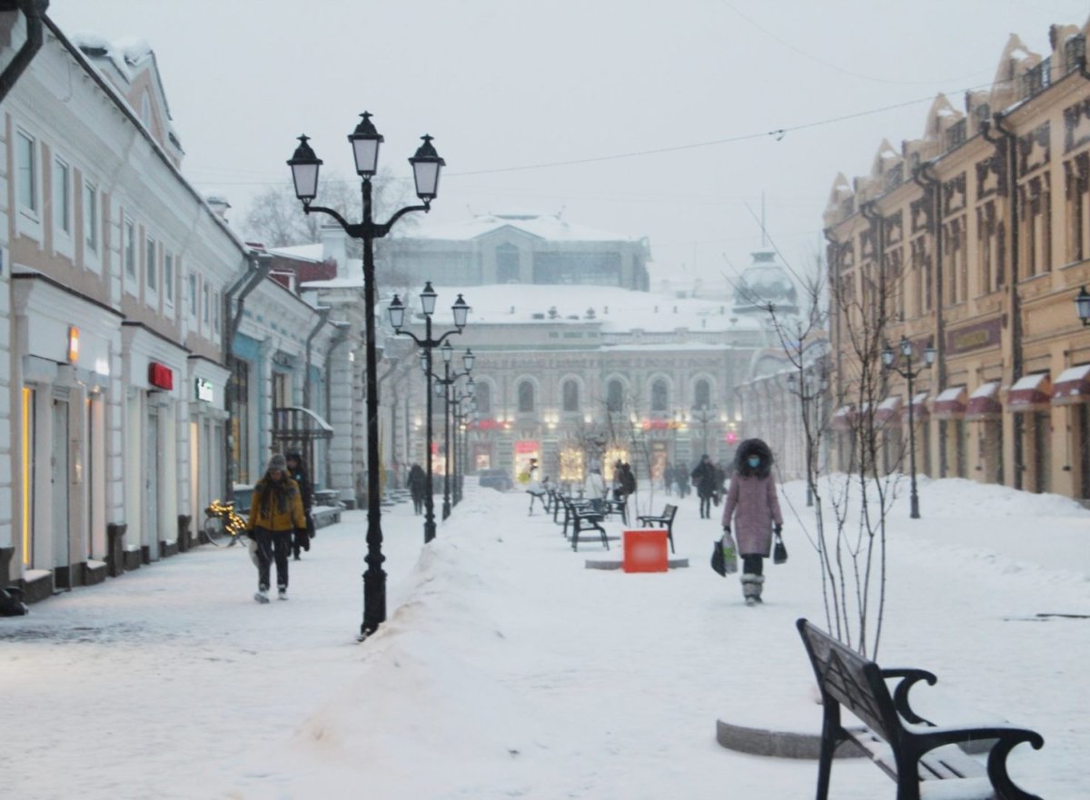 Март в Иркутске