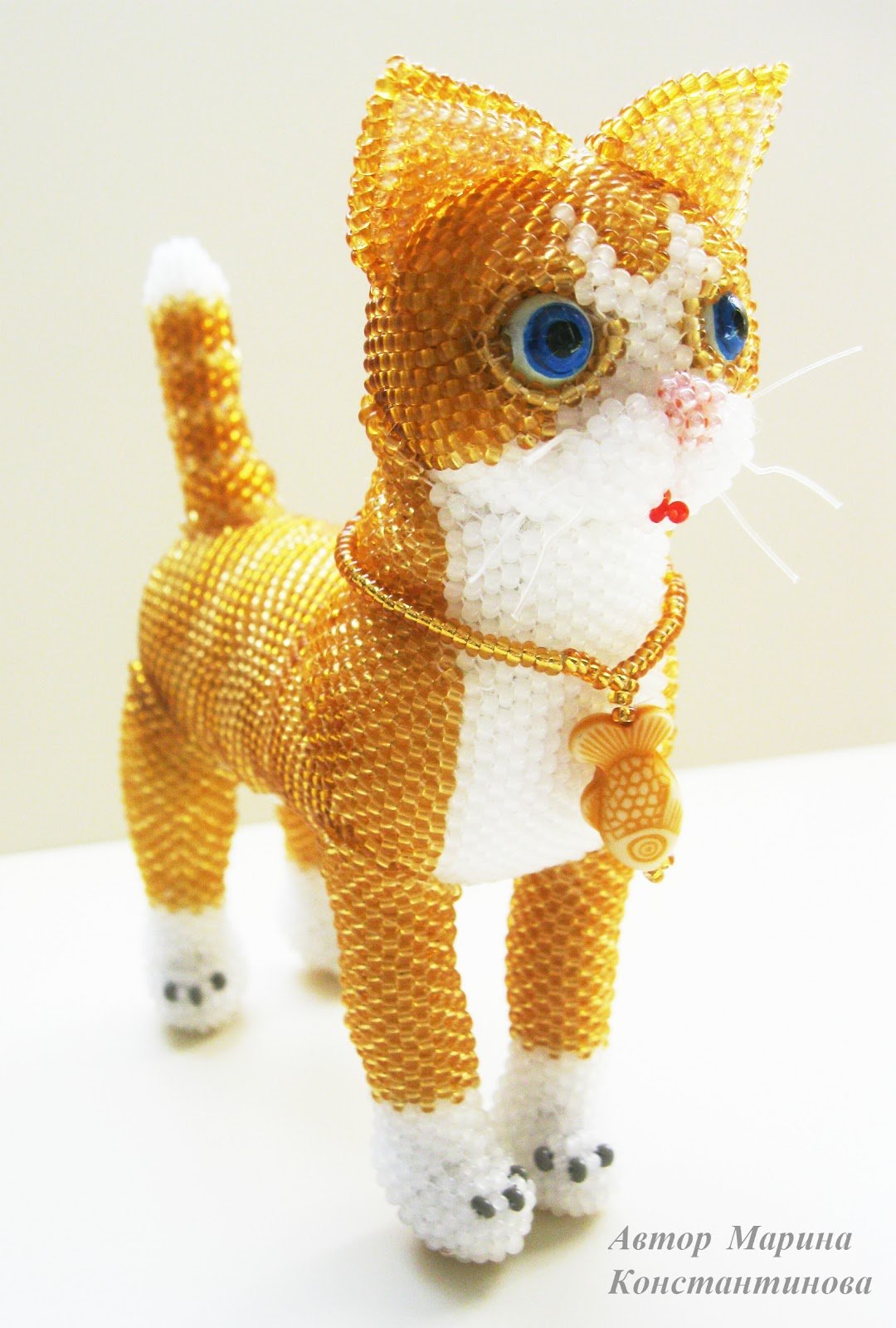 Игрушки из бисера