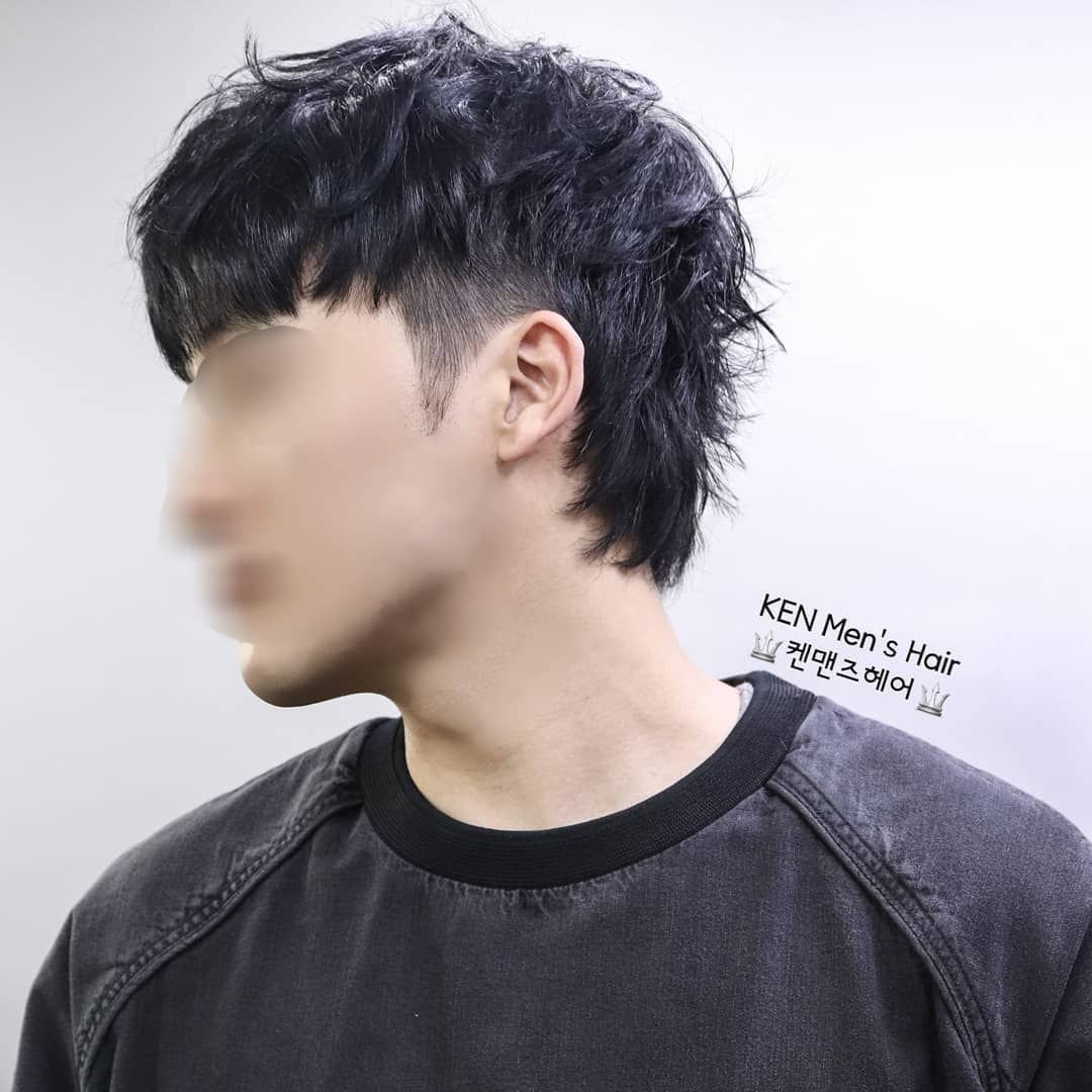 Mullet корейская стрижка