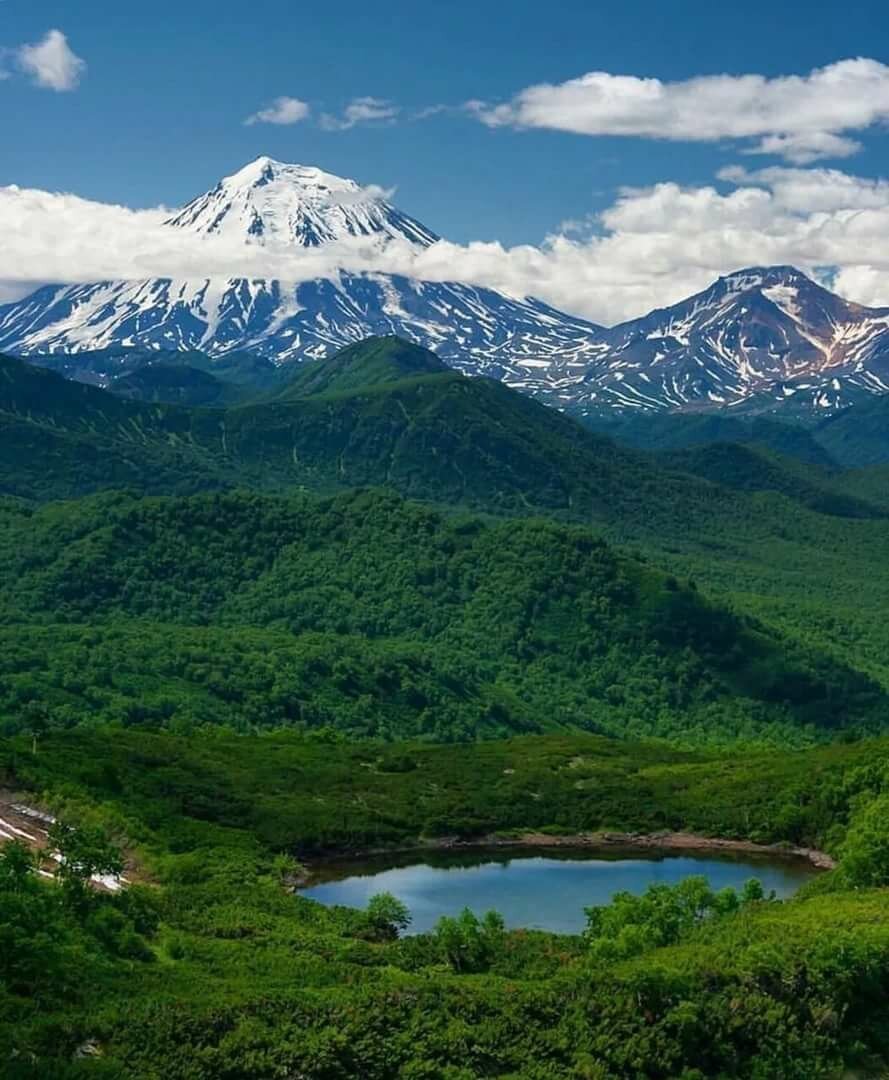 Горные хребты Камчатки