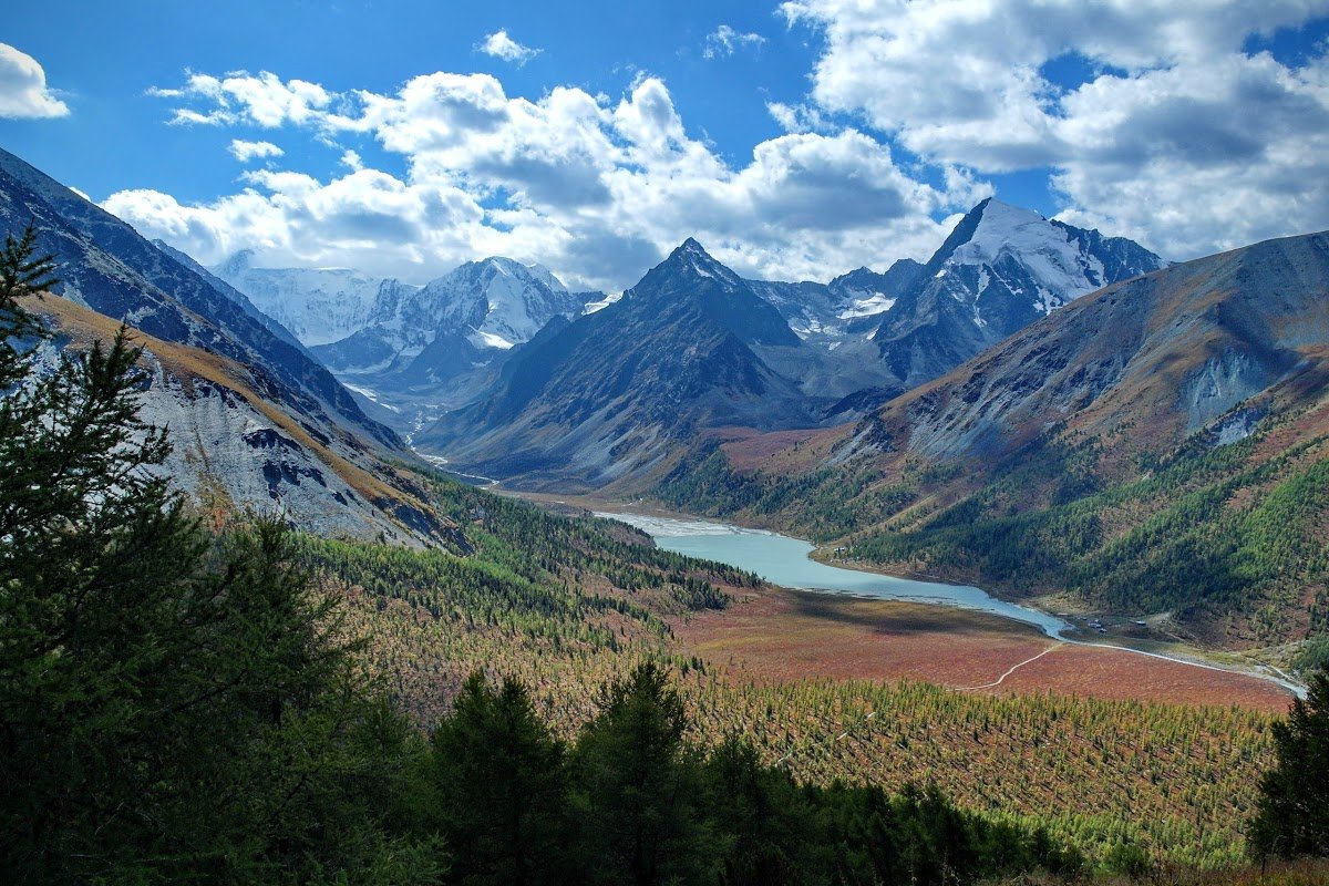 Гора Белуха, горный Алтай