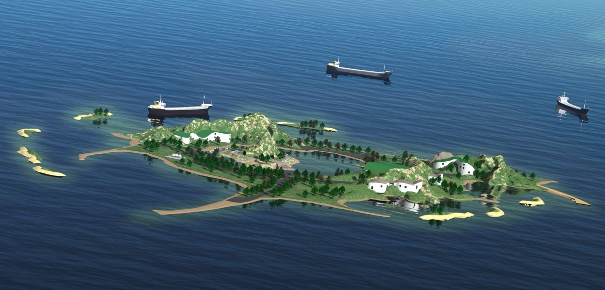 Село остров Чечень