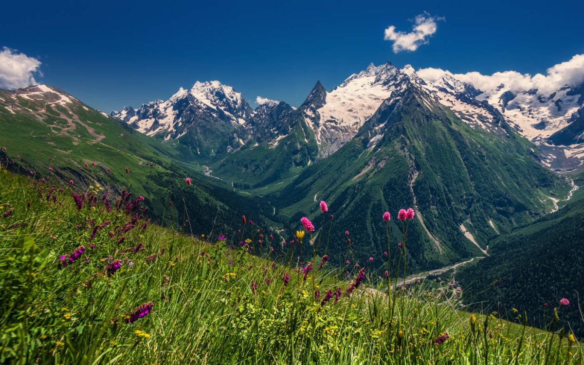 Кабардино-Балкария Домбай